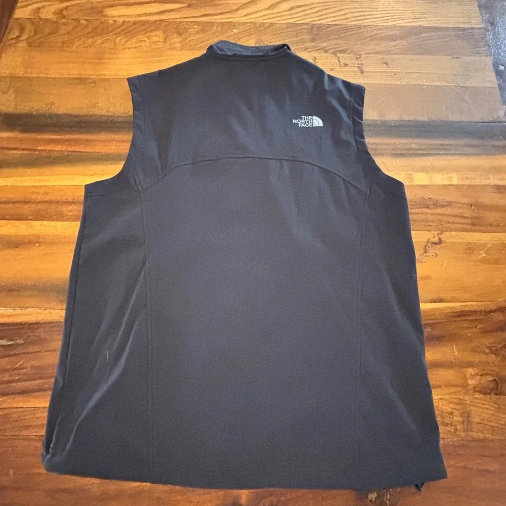 The North Face Flight Series Apex Vest Mens Large Black Softshell Full Zip L/G
